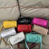 Die Duffle Bag personalisierte Zylinder Handtasche beliebte Brief Umhängetaschen Lady Designer Umhängetasche