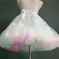 Lolita Skirt Brace Adjustable Daily Brace Violent Color Clou...