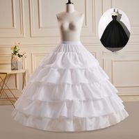 Black and white bride wedding dress, skirt support, oversize...