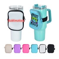 Sublimation Water Bottle Pouch Storage Sleeve for 40oz Tumbl...