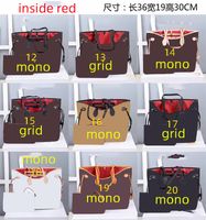 Diseñador de la marca 2psc set Bolsos de hombro para mujer bolsos de mano Monederos clásicos a cuadros mono grid 401a56