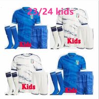 KIDS kit 2023 italy soccer jerseys Italia 23 24 ITALIA magli...