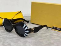 2024 Top Summer Luxury Oval Frame Sunglasses Round designer ...