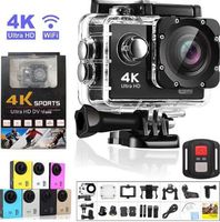 4K HD Ultra Sports Action Video Cameras WiFi Remote Control ...