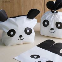 Saco De Biscoitos De Panda Fofo De Desenho Animado, Saco De Plástico Para  Doces, Biscoitos, Alimentos, Embalagem De Presente, Suprimentos De  Decoração De Festa Com 100 Peças - Caixas E Bolsas Para