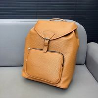 Designer bag Louiivvitton men' s backpack school bag com...
