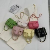 Fashion children letter buckles Handbag Designer Girls quilt...
