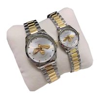 Coppia di api di moda orologio da 38 mm 28mm da donna orologio da uomo Montre de lussuoso designer di orologi da polso quarzo