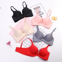 Bras Sexy Deep U Cup para mulheres Push Up Lingerie Free Free Free Free Bralette Backless Plunge Intima