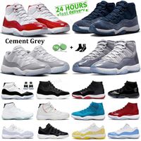 air jordan aj11 11s Basketball jordans Shoes Rookie of aj11 union 2021 Arrivals OG High Low Mens Womens the Year Shattered Crimson Jumpman Tint Sneakers Trainers