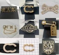 23ss 20style Brand Designer Hollow Letter Brooch Letters Pin...