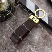 TOP Luxury fashion Designer keychains Handmade PU Leather Ca...