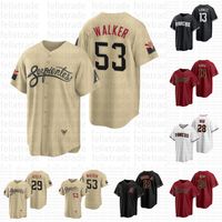 2022 Team Issued Nike City Connect Serpientes Jersey - Madison Bumgarner