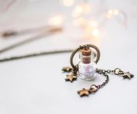 Цепи Звездное ожерелье Уникальные подарки для женщин очарование небесных ювелирных украшений