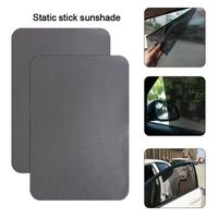 Auto Sonnenschutz Visier Vorhang Windschutzscheibe Aufkleber Elektrostatische Adsorption vorne hinten PVC