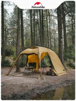 الخيام والملاجئ NatureHike Camping Tent Canopy المشي لمسافات طويلة في الهواء الطلق لشخصين معدات خفيفة الوزن واحد قاعة غرفة واحدة
