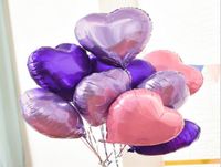 8 pollici di alluminio a forma di cuore palloncino love peach nuziali decorazioni per feste per feste per bambini039s toys8311579