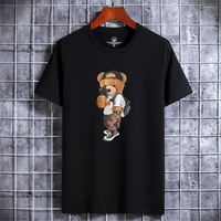 Men' s T Shirts Funny Bear Harajuku Tshirt For Men Summe...