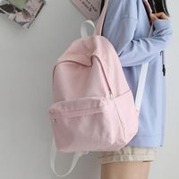 Backpack Fashion Harajuku Women Women Backpacks da Escola Impervenina para adolescentes para adolescentes Bolsas de viagem em cores sólidas femininas coreanas