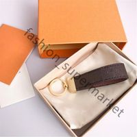 2022 men' s women' s gifts top quality leather key c...