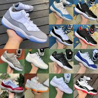 2023 Cement Grey Jumpman 11 Basketball Shoes low Men Women 1...