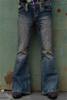 Men' s Jeans Vintage Men' s Big Flared Male Youth Fou...