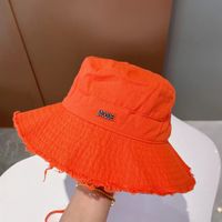 Cappelli da design a bordo bob di casquette cappello da designer per donne designer di cappellini sfilacciati cappelli da donna abiti da pesca estate