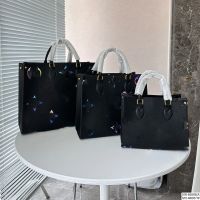 Ladies High Quality Designer Bag Luxury onthego Tote Bags Pu...