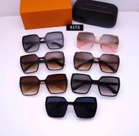 Роскошные дизайнерские солнцезащитные очки женщины мужские очки UV Protectio Goggle с коробкой пляж Sun Sun Small Fashion Солнцезащитные очки