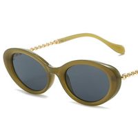 NEW Sunglasses Unisex Oval Sun Glasses Hip Hop Anti- UV Spect...