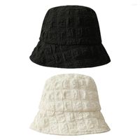 Cappelli larghi brim portatili anti-UV a outdoor pieghevole cappello da spiaggia del cappello da spiaggia per la spiaggia pescatore