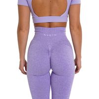 Yoga-Outfit NVGTN gesprenkelte nahtlose Scrunch-Leggings für Damen, weiche Trainingsstrumpfhose, Fitness-Outfits, Hose, Sportbekleidung, 230411