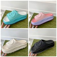 Tasarımcı terlik lüks erkek erkekler sandalet marka slaytlar moda terlikleri bayan slayt kalın dip tasarım rahat ayakkabı spor ayakkabılar marka w120 001