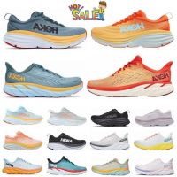 حذاء Hoka الذي يركض Hokas Shoes Carbon x2 في الهواء الطلق رجال نساء Hoka Bondi 8 وسادة خفيفة الوزن المسافات طويلة الحذاء رجالي الحياة المرأة Yakuda Sneakers 36-4