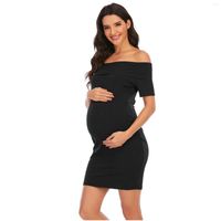Casual Dresses Women' s Maternity Sleeveless Solid Color ...