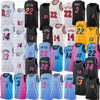 Men's Nike Bam Ado Black Miami Heat 2021/22 Swingman Jersey