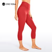 Yoga-Outfit CRZ YOGA Womens Naked Feeling High Waist Active Pants Cropped Tights 230411
