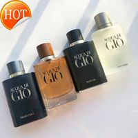 Designer Perfume Acqua di Gio 100ml eau de Toilette Pote Homme Fragrance3.4fl.oz de alta qualidade Men spray corporal navio rápido