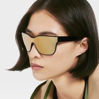 2023 Gafas de sol de la marca de diseño de lujo Rectángulo Sun Gafas de sol Sun Gafas de alta calidad Mujeres para hombres Gafas para mujeres Glass Uv400 UV400 Unisex con Case1843