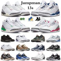 jordan 3 retro 3 3s 1s Korkusuz 11'ler Concord 45 basketbol ayakkabıları 12 12s FIBA ​​Mens sneakrs 13 MAHKEME PURPLE eğitmenler