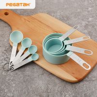 Measuring Tools 4Pcsset Baking Spoon Cupmultipurpose PP Acce...