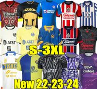 Cruz Azul 22 23 24 футбольные трикотажные клуб Америка 2023 2024 Atlas FC Naul Tigres Third Chivas Guadalajara 20 Anos Xolos Tijuana Special Kit Unam Camisas de Futebol Рубки