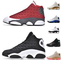 Jumpman 13S Del Sol Men Basketball Shoes 13 Brave Blue Hyper Royal Gym Red Flint Chicago Obsidian Black Cat Court Purple Green Atmosphere Gray Sports Sneakers