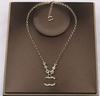 10color Gold Silver Luxury Designer Pendant Necklaces Copper...