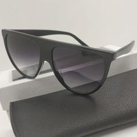 نظارة شمسية بيع 2023 أزياء جمالية للنساء الفتيات غير منتظمات مصمم العلامة التجارية السوداء بارد