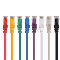 Ethernet Cord Cat5e/Cat5 RJ45 Network Patch LAN Cable ، 0.98 قدم (0.3 متر)