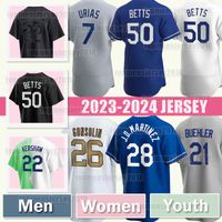 Los Angeles Dodgers Julio Urias Gray Authentic Men's Away Player Jersey  S,M,L,XL,XXL,XXXL,XXXXL