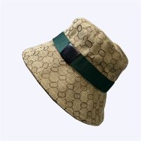 Designer Cap Classic Bucket Hat Unisex Fashion Sunhat Plaid ...