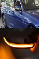2pcs LED Dinámico Dinámico Sequent Sequental Gurning Light Side Vista trasera Lámpara de espejo para BMW 3ER G20 G21 G28 G2X 2019 20209102237
