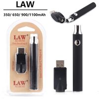 Law Preheating VV Battery 1100mah Vape Pen Kits 650mAh O- Pen...